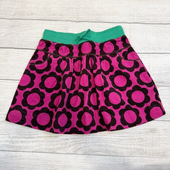 Mini Boden Colorblock Floral Skirt - Picture 1 of 4